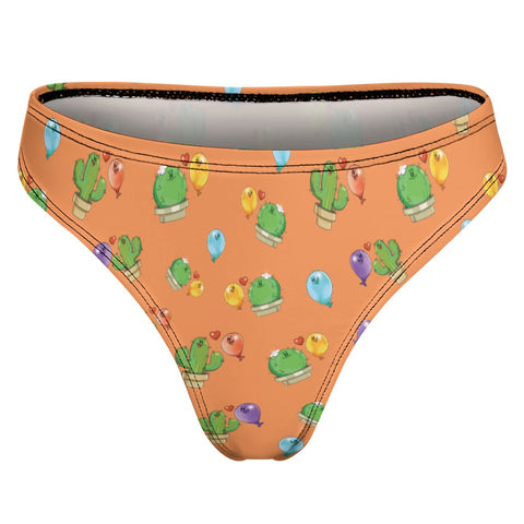 Opposites-Attract-Women's-Thong-Orange-Product-Back-View