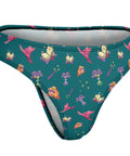 Spells-and-Potions-Women's-Thong-Teal-Product-Side-View