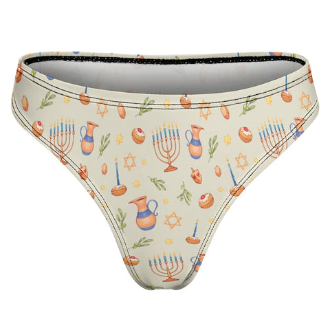 Hanukkah-Women's-Thong-Desert-Product-Back-View
