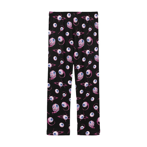 Eye-Love-You-Men's-Pajamas-Blue-Back-View