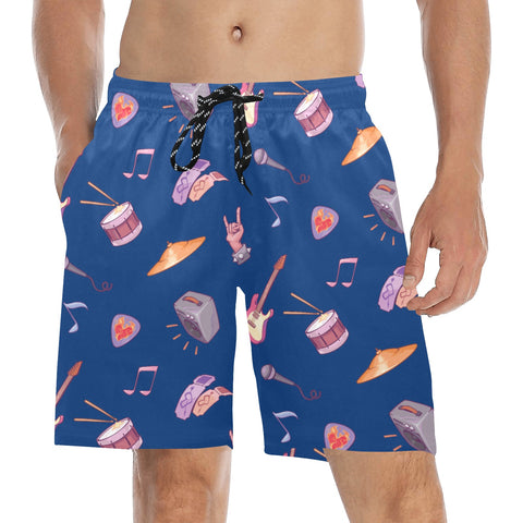 Rock 'N' Roll Men's Swim Trunks