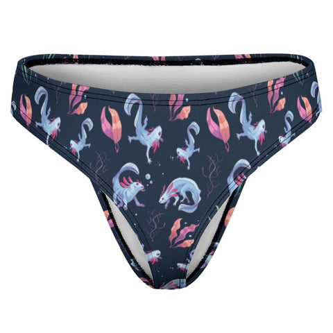 Axolotl-Womens-Thong-Midnight-Blue-Product-Front-View