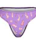 Bunny-Womens-Thong-Lavender-Product-Front-View