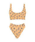 Sparrow-Womens-Bikini-Set-Yellow-Front-View