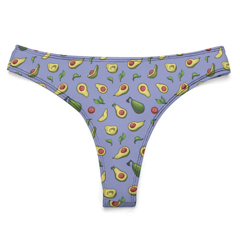 Happy-Avocado-Womens-Thong-Lavender-Product-Front-View