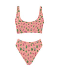 Watermelon-Womens-Bikini-Set-Pink-Front-View