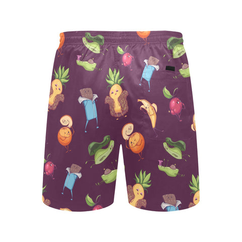Flirty Fruit Men's Swim Trunks