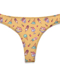 Banana-Split-Womens-Thong-Yellow-Product-Front-View
