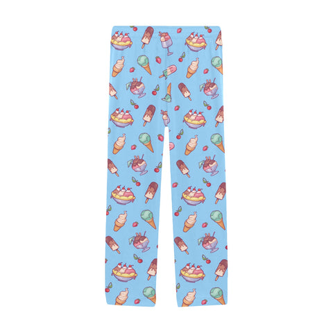 Banana-Split-Mens-Pajama-Sky-Blue-Front-View