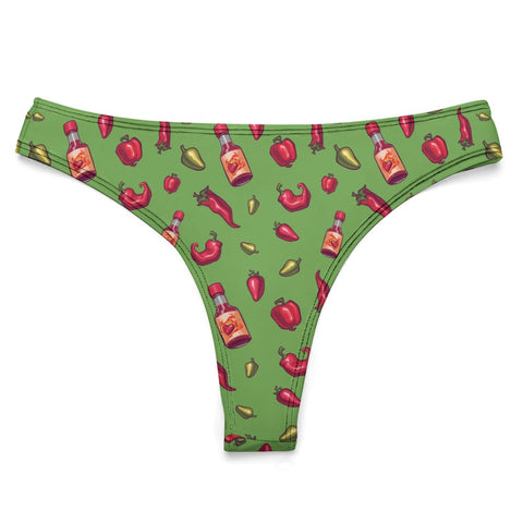 Spicy-Womens-Thong-Light-Green-Product-Front-View