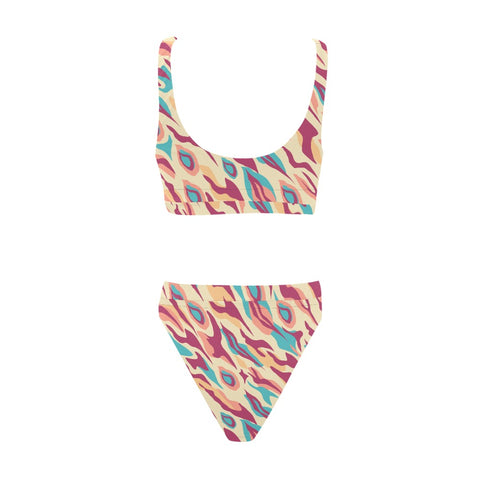 Exotic-Womens-Bikini-Set-Red-Exotic-Back-View