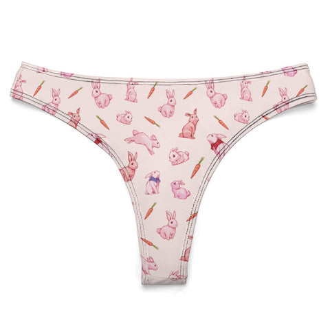 Bunny-Womens-Thong-Light-Pink-Product-Front-View