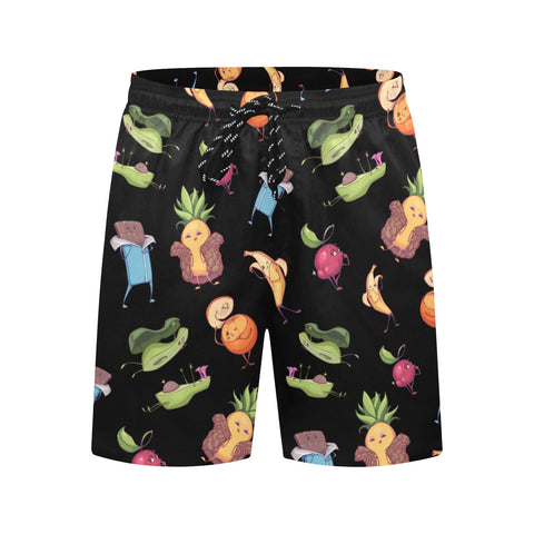 Flirty Fruit Men's Swim Trunks
