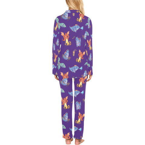 Cute Kaijus Women's Pajama Set