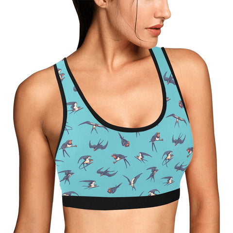 Sparrow-Womens-Bralette-Turquoise-Model-Side-View