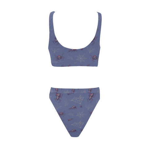 Black-Widow-Women's-Two-Piece-Bikini-True-Blue-Back-View