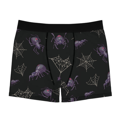 Black-Widow-Mens-Boxer-Briefs-Black-Front-View