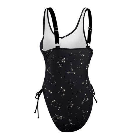 Astrology-Women's-One-Piece-Swimsuit-Black-Product-Side-View