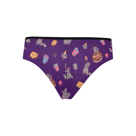 Birthday Raccoons Women's Hipster Underwear