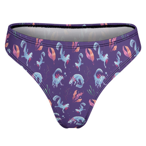 Axolotl-Womens-Thong-Dark-Purple-Product-Back-View