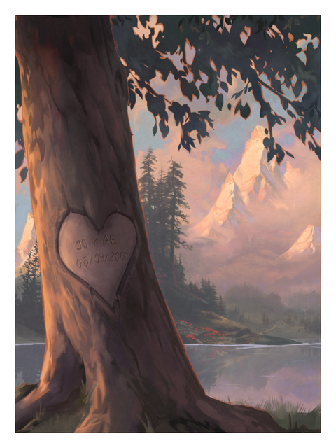 Tree of Love - Customizable Wall Art