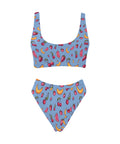 Fruit-Punch-Womens-Bikini-Set-Cornflower-Blue-Front-View