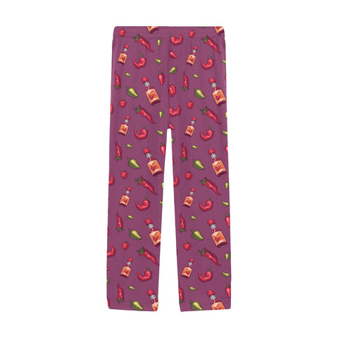 Spicy-Mens-Pajama-Magenta-Front-View