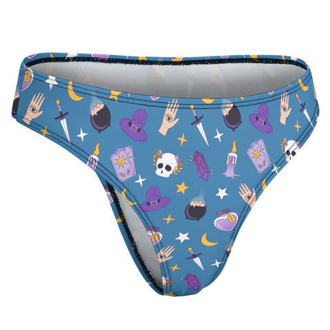 Witch-Core-Womens-Thong-Sky-Blue-Product-Side-View