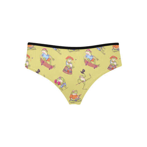 Frogs Doing Things Women's Hipster Underwear