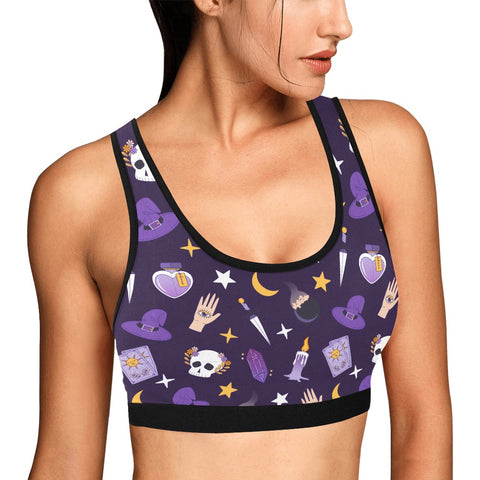 Witch-Core-Womens-Bralette-Purple-Model-Side-View