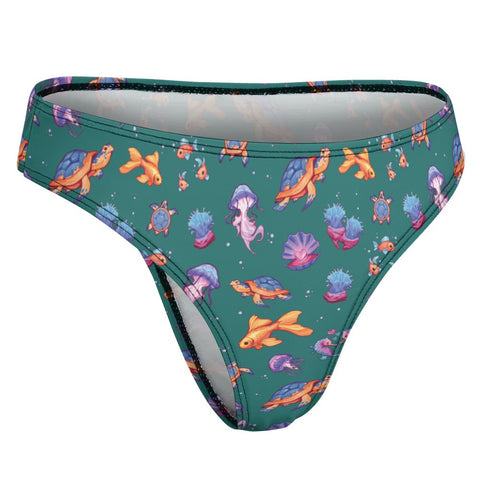 Sea-Life-Womens-Thong-Sea-Moss-Green-Product-Side-View