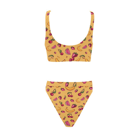 Fruit-Punch-Womens-Bikini-Set-Yellow-Back-View
