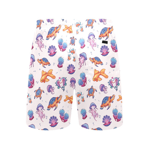 Sea-Life-Mens-Swim-Trunks-Snow-Back-View