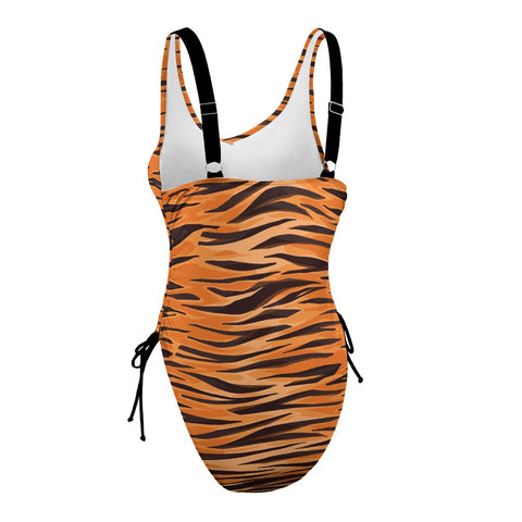 Animal-Print-Women's-One-Piece-Swimsuit-Tiger-Product-Side-View
