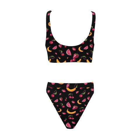 Fruit-Punch-Womens-Bikini-Set-Black-Back-View