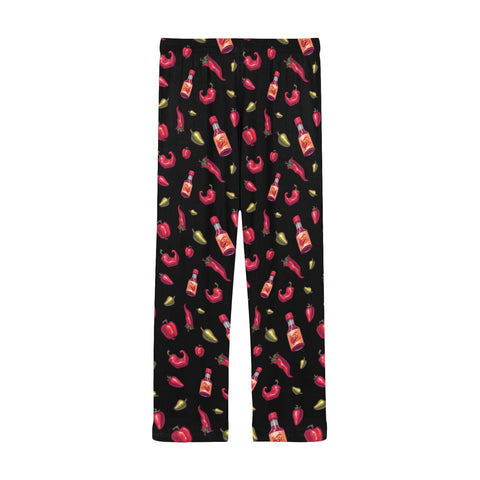 Spicy-Mens-Pajama-Black-Back-View