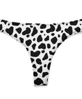 100%-Grass-Fed-Women's-Thong-Black-Product-Front-View