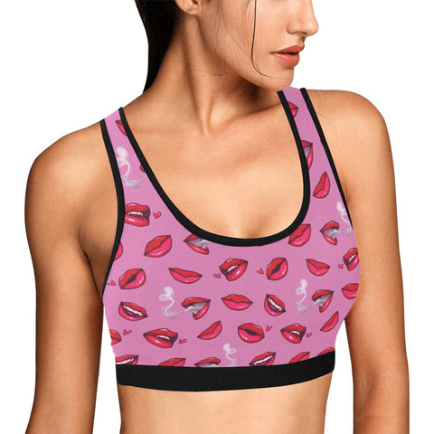 Fatal-Attraction-Womens-Bralette-Hot-Pink-Model-Side-View