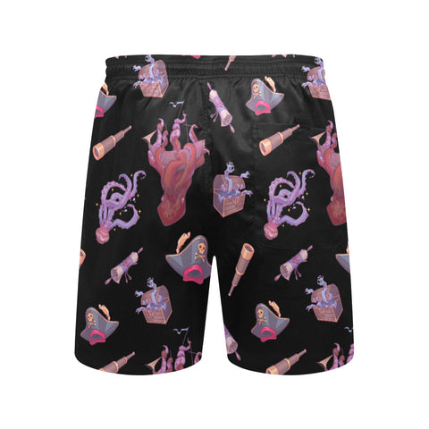 Shiver-Me-Timbers-Men's-Swim-Trunks-Black-Back-View