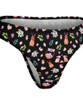 Easter-Womens-Thong-Black-Product-Side-View