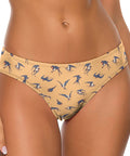 Sparrow-Womens-Thong-Yellow-Model-Front-View