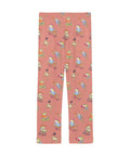 Frogs-in-Action-Mens-Pajama-Orange-Back-View