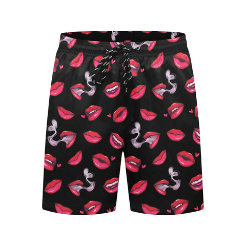 Fatal-Attraction-Mens-Swim-Trunks-Black-Front-View