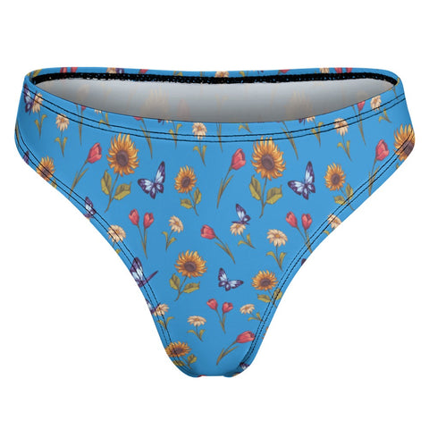 Summer-Garden-Womens-Thong-Blue-Product-Back-View