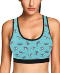Sparrow-Womens-Bralette-Turquoise-Model-Front-View