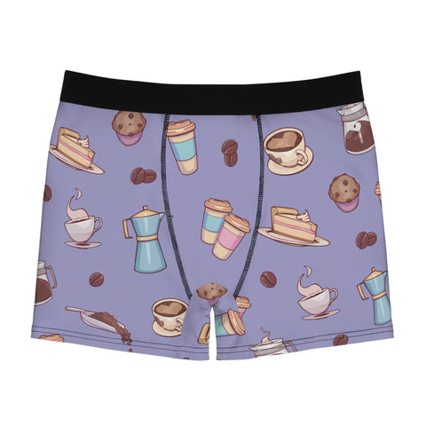 Coffee-Date-Mens-Boxer-Briefs-Lavender-Front-View