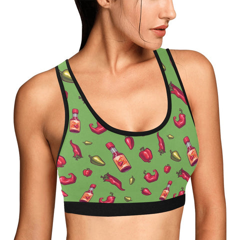 Spicy-Womens-Bralette-Light-Green-Model-Side-View