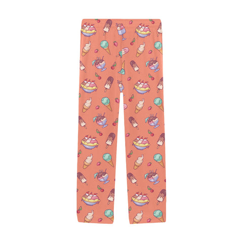 Banana-Split-Mens-Pajama-Peach-Front-View