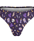 Witch-Core-Womens-Thong-Dark-Purple-Product-Back-View