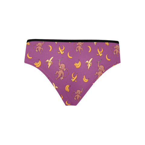 Baby-Monkey-Womens-Hipster-Underwear-Magenta-Product-Front-View